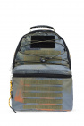 Diesel GREEN Backpack 'Tribal Lyonel' with logo