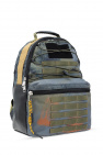 Diesel GREEN Backpack 'Tribal Lyonel' with logo