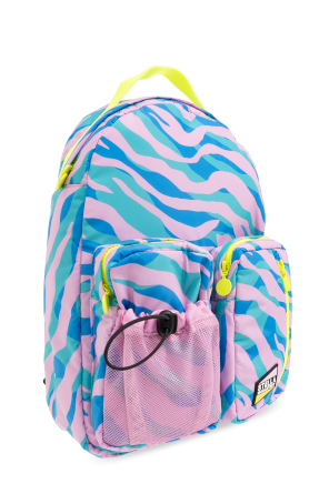 Stella McCartney Kids Patterned backpack with logo