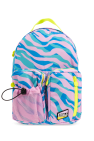 Stella McCartney Kids Patterned backpack with logo