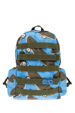 Backpack with print