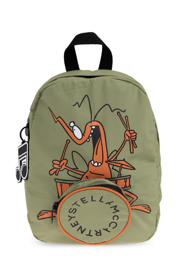 Backpack with logo od Stella McCartney Kids