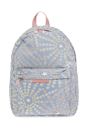 Backpack with a colorful print