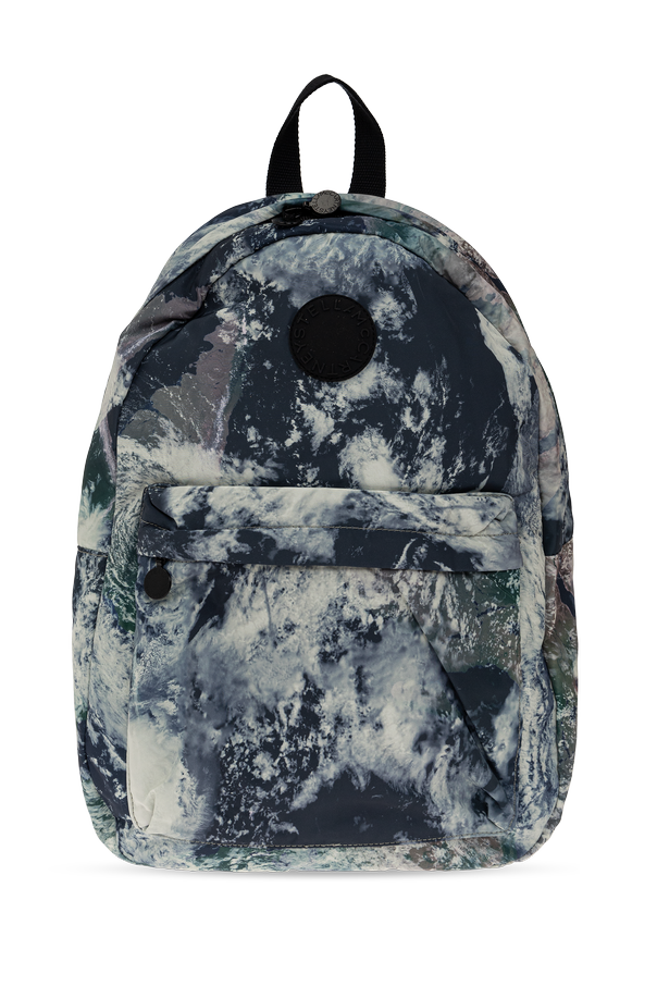 Backpack with logo patch od Stella McCartney Kids
