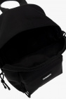 VETEMENTS BLACK Backpack with logo