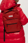 Hunter RED Backpack with logo