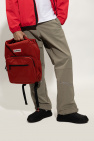 Hunter RED Backpack with logo
