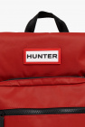 Hunter RED Backpack with logo