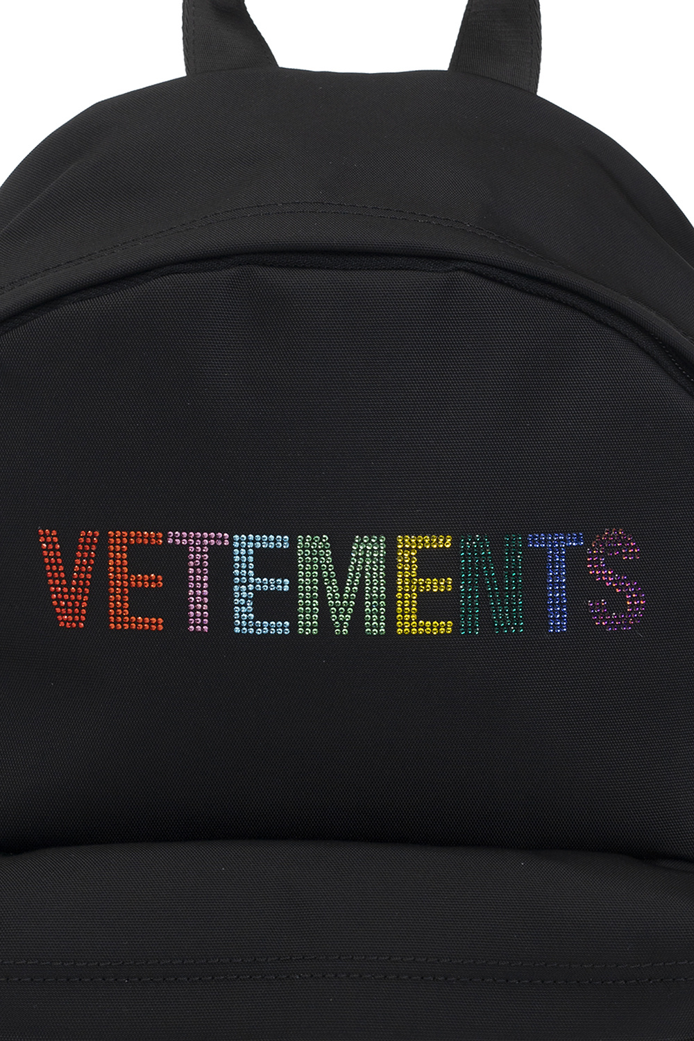 VETEMENTS backpack Leather with logo