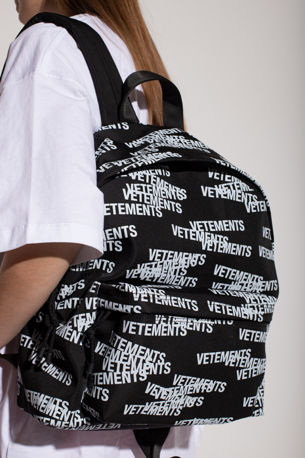 VETEMENTS backpack wrist-strap with logo