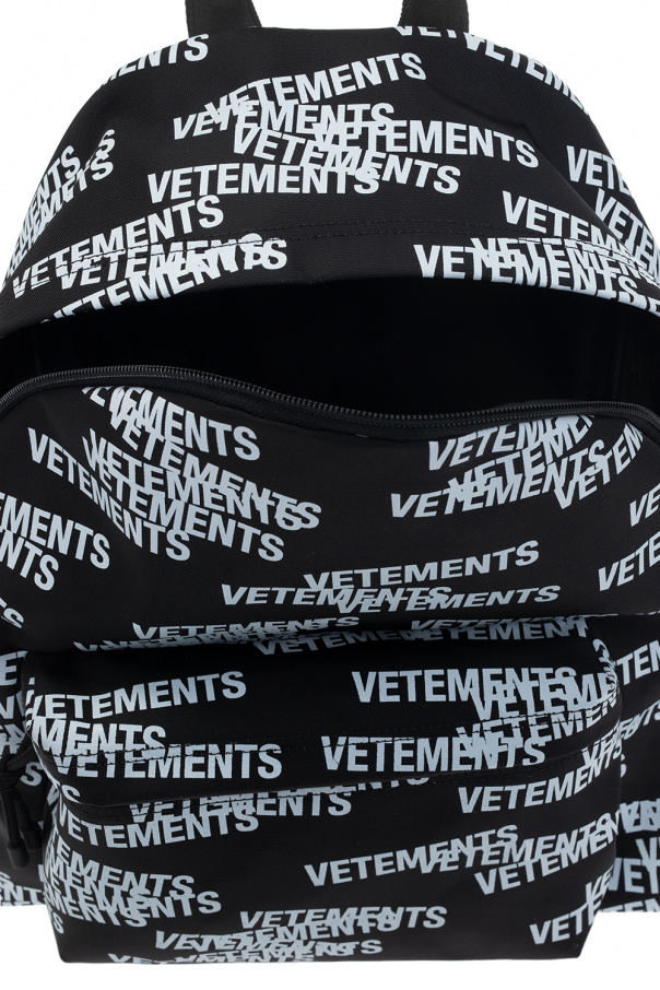 VETEMENTS backpack wrist-strap with logo