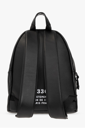 VETEMENTS Everything stores in the adjustable backpack Margiela for quick and easy clean up