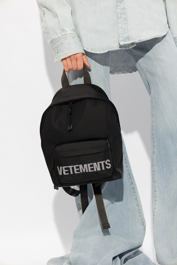 VETEMENTS embossed Backpack with logo