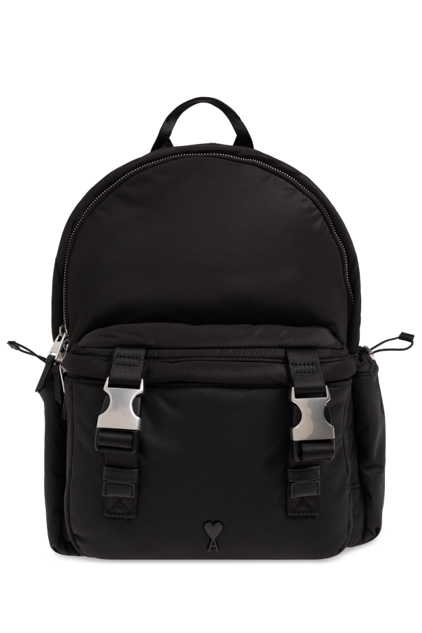 Backpack with logo od Ami Alexandre Mattiussi