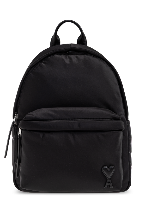 Ami Alexandre Mattiussi Backpack with logo