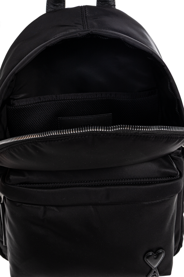 Ami Alexandre Mattiussi Backpack with logo