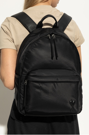 Backpack with logo od Ami Alexandre Mattiussi