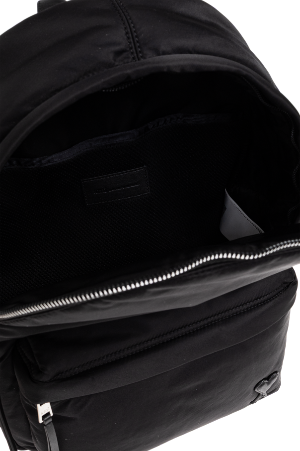 Ami Alexandre Mattiussi Backpack with logo
