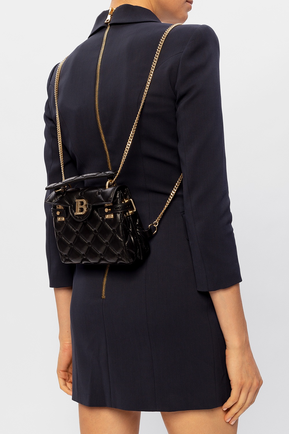 balmain mini backpack