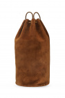 The Row BROWN Suede backpack