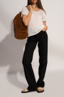 The Row BROWN Suede backpack