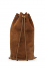 The Row BROWN Suede backpack