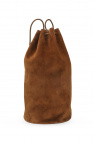 The Row BROWN Suede backpack