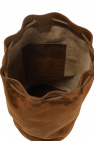 The Row BROWN Suede backpack