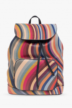 Backpack with swirl pattern od Paul Smith