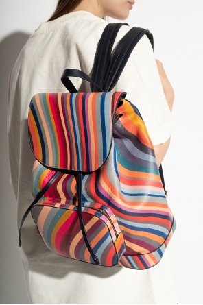 Backpack with swirl pattern od Paul Smith