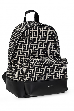 balmain Minirock Backpack with logo