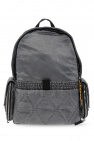 Diesel Topstitched backpack