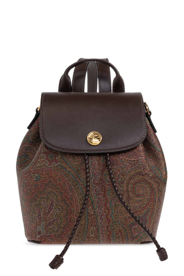 Backpack with logo od Etro