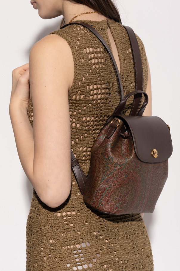 Etro Mochila con logo