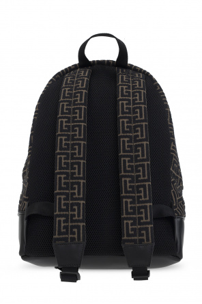 Balmain '1945' monogrammed backpack