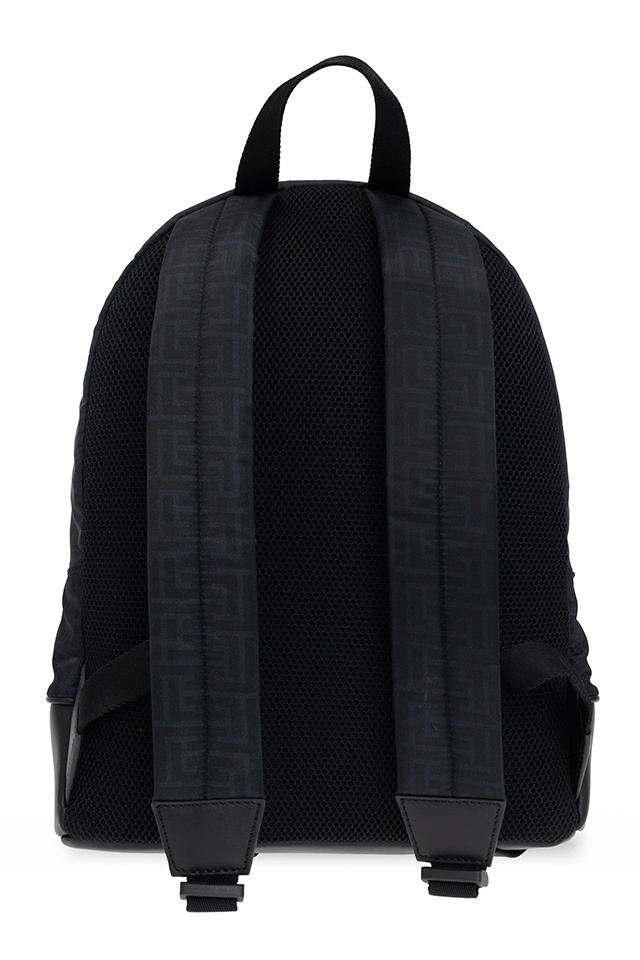 Balmain '1945' monogrammed backpack