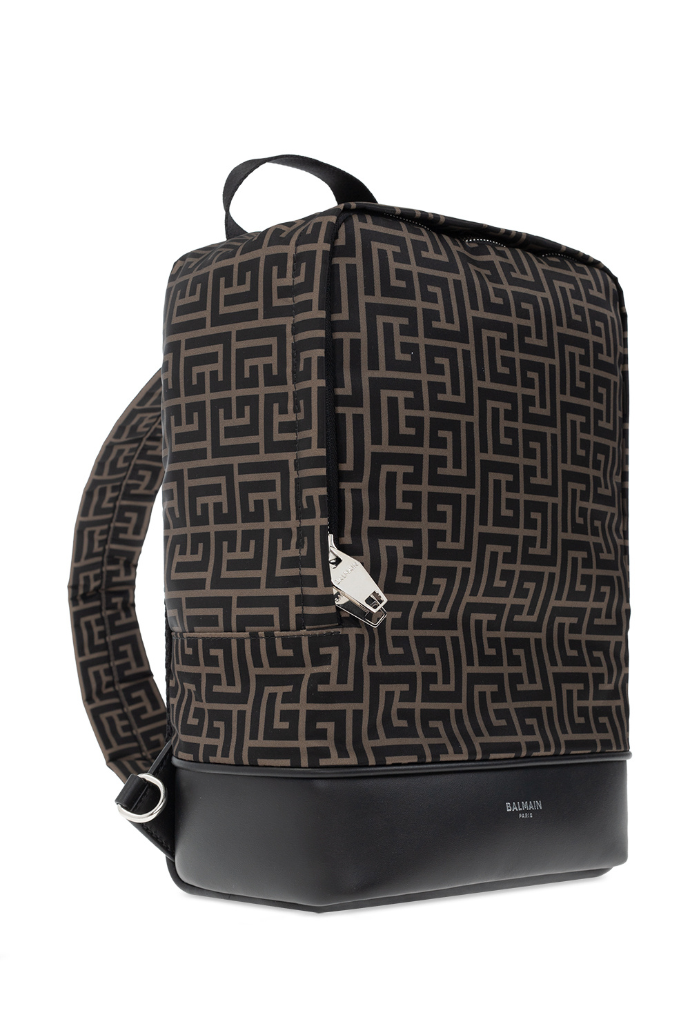 Monogram Jacquard Backpack in Black - Men