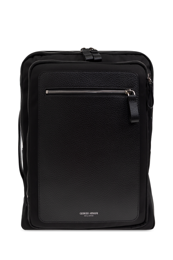 Backpack with printed logo, zdjęcie 1 Backpack with printed logo od Giorgio Armani