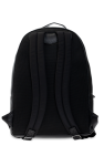 Emporio Armani Leather backpack with logo