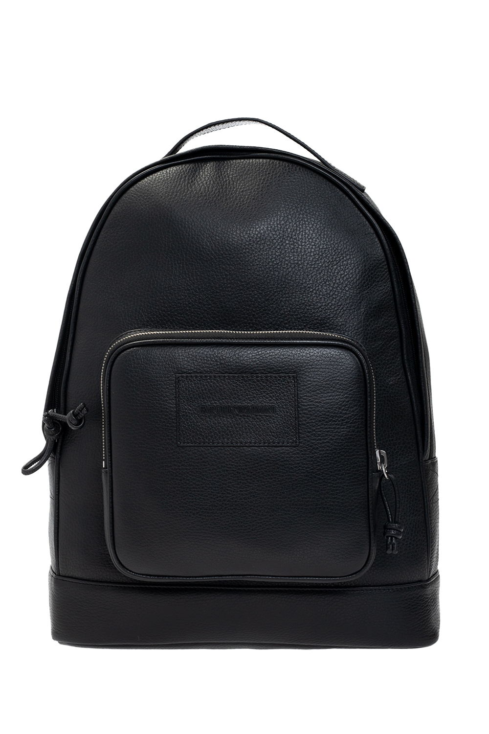 Emporio Sudadera armani Leather backpack with logo