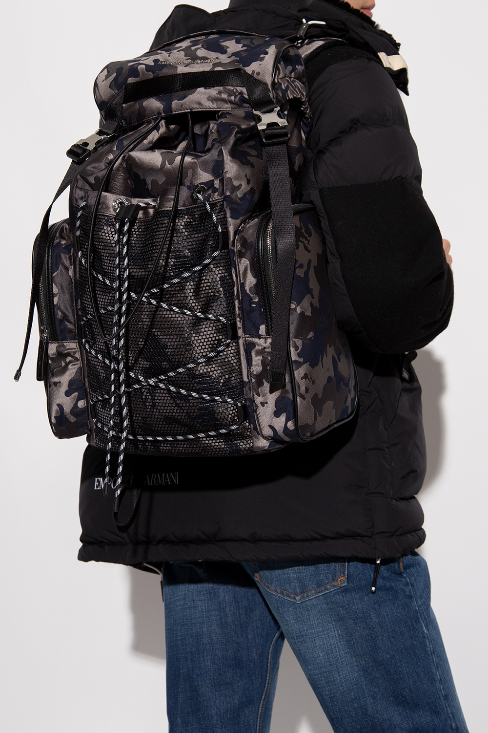 Emporio armani Collezioni Camo backpack