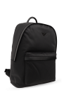 Emporio Armani BLACK Backpack from the 'Sustainability' Collection