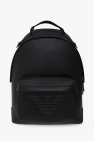 Emporio Armani BLACK Backpack from the ‘Sustainable’ collection