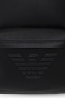Emporio Armani BLACK Backpack from the ‘Sustainable’ collection