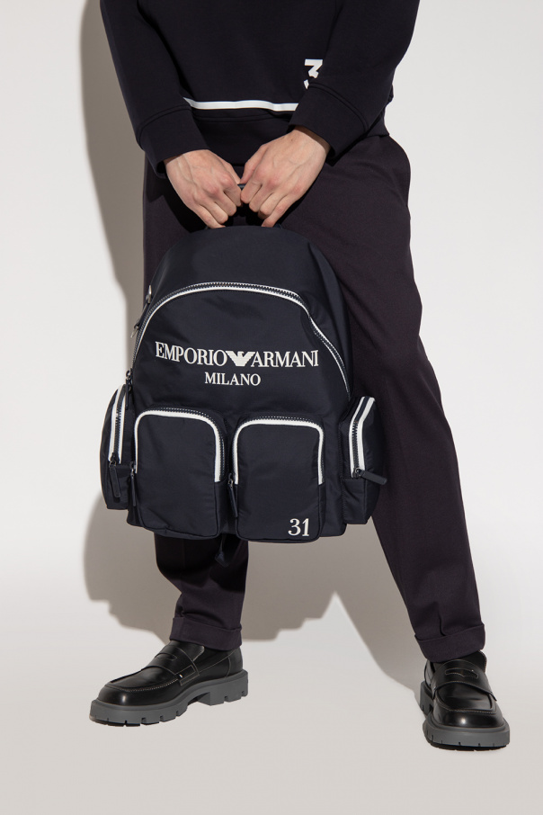 Emporio Armani Backpack with logo