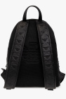 Emporio Armani BLACK Embossed leather backpack