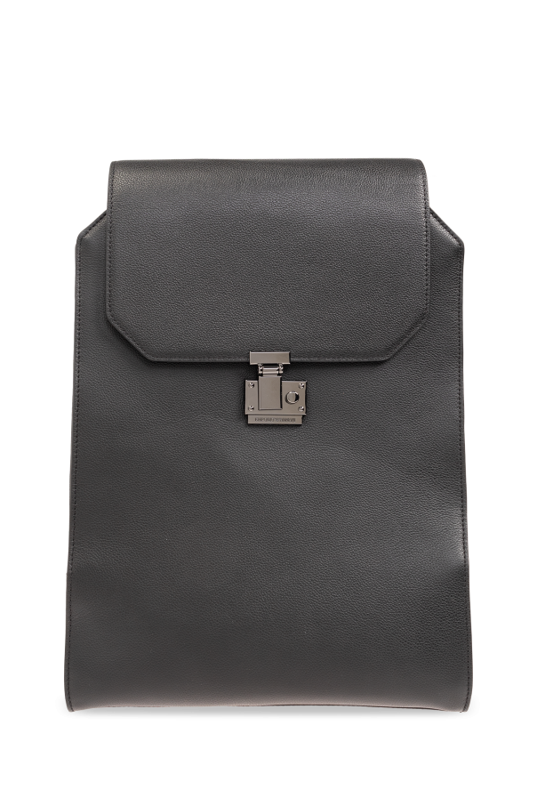 Leather backpack od Emporio Armani