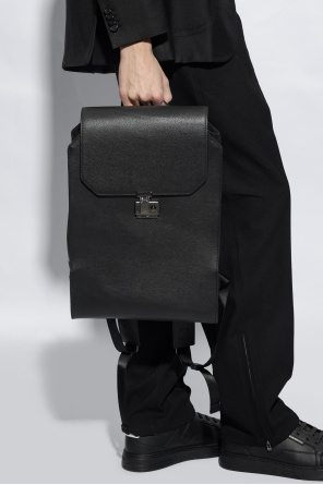 Leather backpack od Emporio Armani