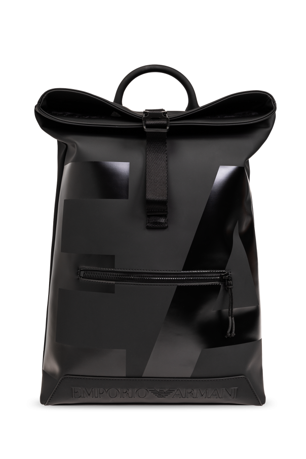 Backpack with logo od Emporio Armani