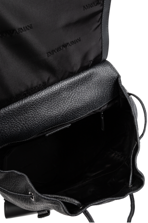 Emporio Armani Leather backpack